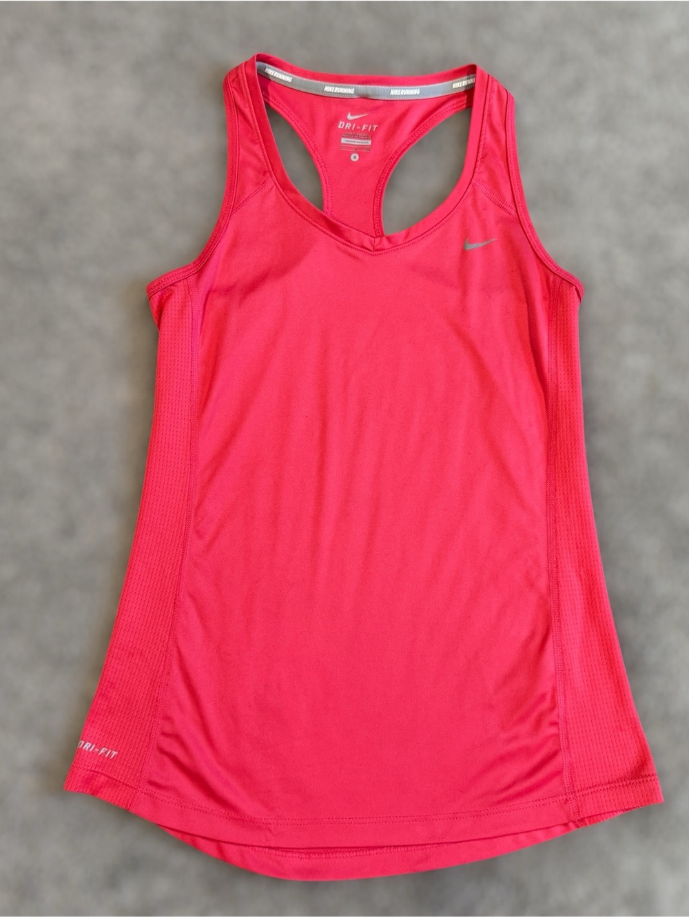 Nike Running Women's Small Dri-FIT Racerback Tank Vented Mesh